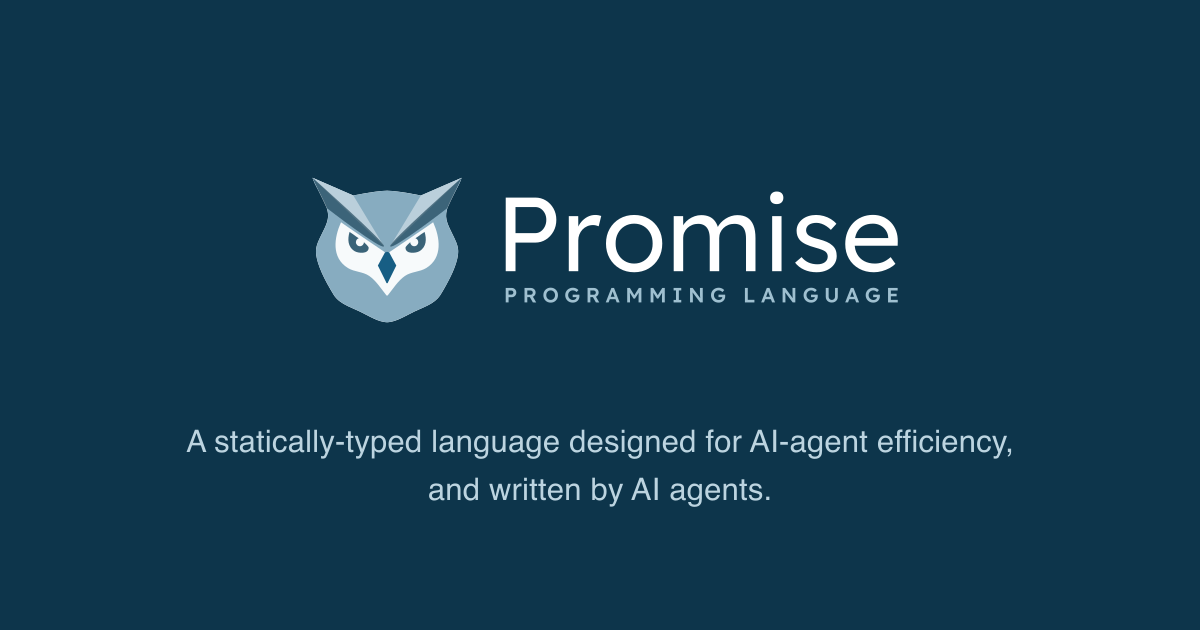 Promise Lang — a programming language for AI agents